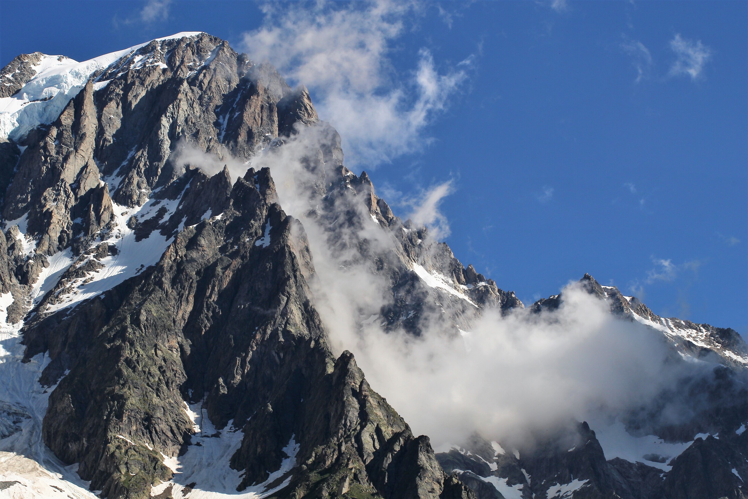 30 Grandes Jorasses cresta di Tronchei