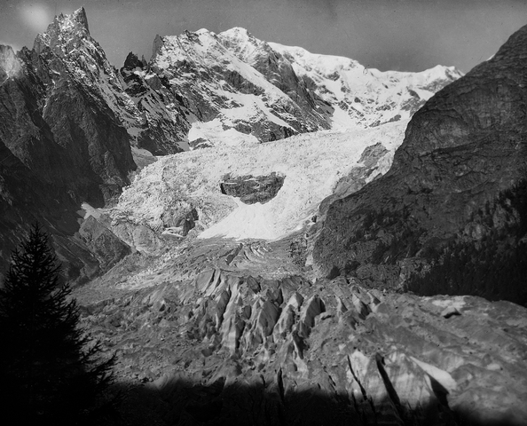Monte Bianco inizi 900 PH. Archivio 