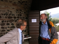 Carlo Alberto Pinelli con il Past President CAAI Giacomo Stefani 