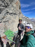 La cordata Sappa-Ghisio libera il primo 8a/+ del Cervino